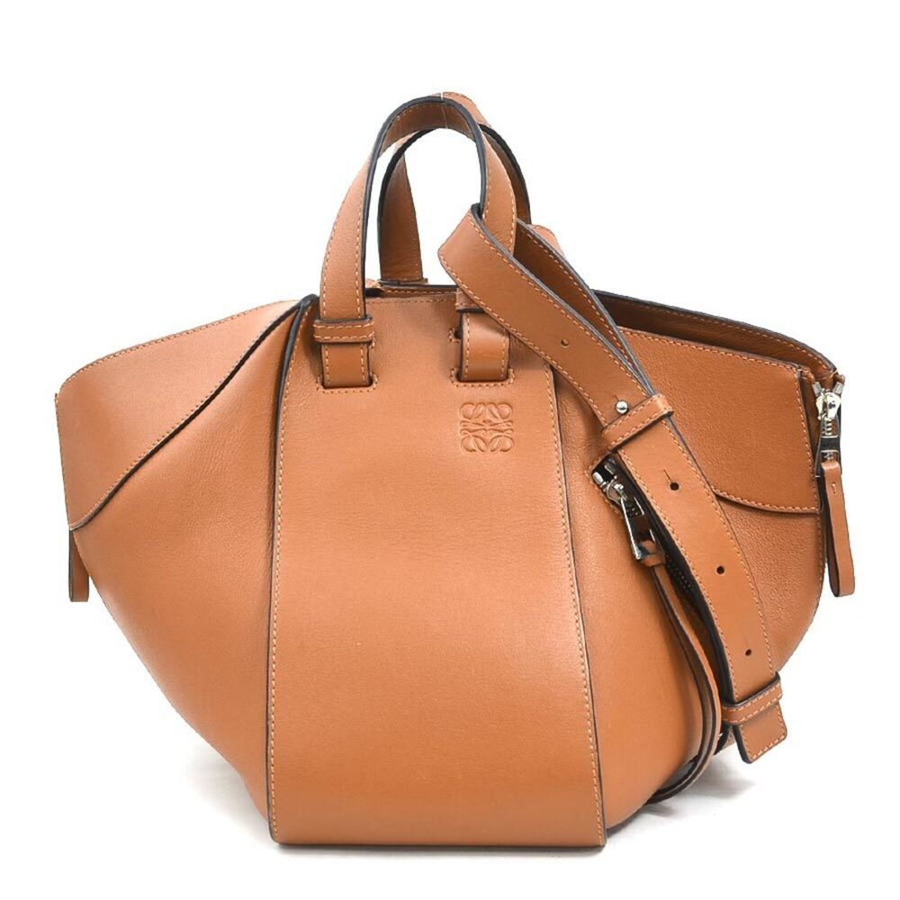 Loewe LOEWE handbag shoulder bag Hammock leather brown women's 90290a